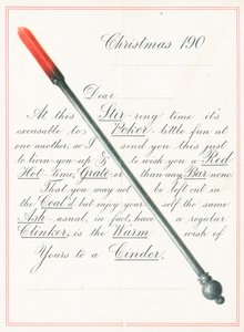 Poker, Carte de Noël - English School