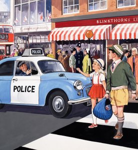 Voiture de police - English School