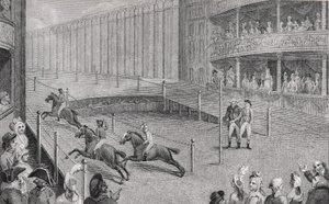 Course de poneys à l
