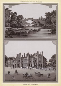 Pont-pant-ysgallog-ar-wysg, Trecastle; Parc Glanusk, Crickhowell - English School