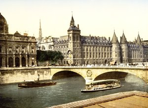 Pont au Change et Palais de Justice, Paris - English School