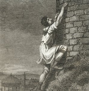 Pontius Comminius grimpant à la citadelle - English School