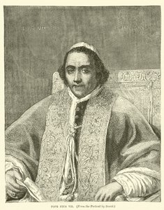 Pape Pie VII - English School