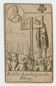 Carte à jouer du complot papiste - English School