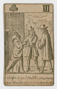 Carte à jouer du complot papiste - English School