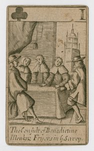 Carte à jouer du complot papiste - English School