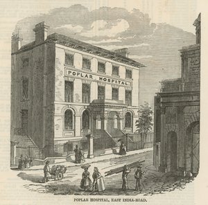 Hôpital Poplar, East India Road, Londres