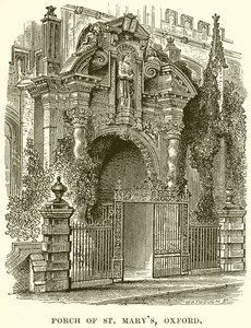 Porche de St. Marys, Oxford - English School