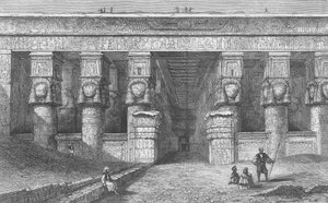 Portique du Temple de Denderah