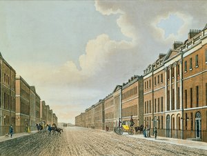 Portland Place, vers 1812
