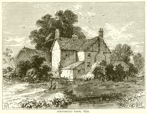 Ferme de Portobello. 1830 - English School