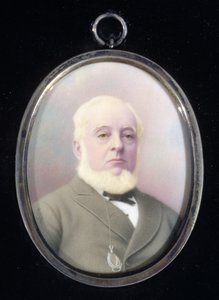 Portrait miniature de Warren de la Rue (1815-1889) - English School