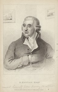 Portrait de Benjamin Kenton - English School