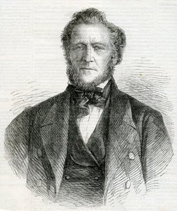 Portrait de Brigham Young - English School