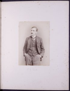 Portrait de CJ Tait, vers 1900 (photo n/b) - English School