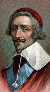 Portrait du Cardinal Richelieu (Armand Jean du Plessis, Cardinal de Richelieu) (1585-1642), clergé, noble et homme d