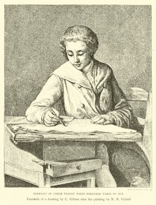 Portrait de Carle Vernet à quatorze ans - English School