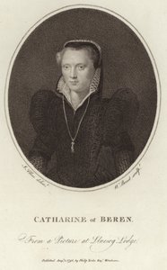 Portrait de Catherine de Beren - English School
