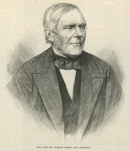 Portrait de Charles Green - English School