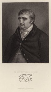 Portrait de Charles James Fox - English School