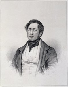 Portrait de Charles Joseph Hullmandel (1789-1850), gravé par G.B. Bleck (1851) - English School