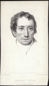 Portrait de Charles Lamb - English School
