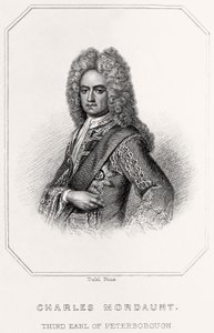 Portrait de Charles Mordaunt, 3e comte de Peterborough - English School