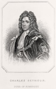 Portrait de Charles Seymour, duc de Somerset - English School