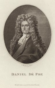 Portrait de Daniel Defoe - English School