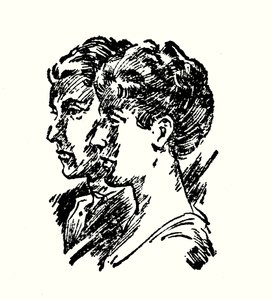 Portrait de E Oe Somerville et M Ross - English School