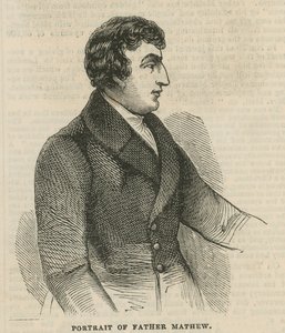 Portrait du père Theobald Mathew