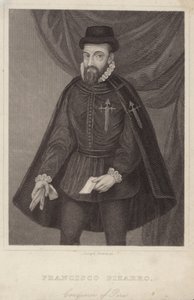Portrait de Francisco Pizarro - English School
