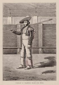Portrait de Frascuelo prêt à travailler (gravure)