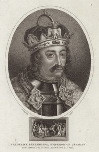 Portrait de Frédéric Barberousse - English School