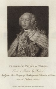 Portrait de Frédéric Louis, prince de Galles - English School