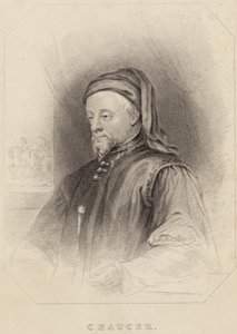 Portrait de Geoffrey Chaucer - English School