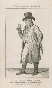 Portrait de George Morland - English School