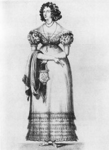 Portrait de Harriette Wilson (1789-1846) - English School