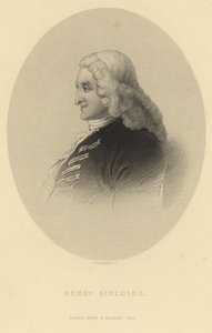 Portrait de Henry Fielding - English School