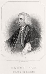 Portrait de Henry Fox, 1er Lord Holland - English School