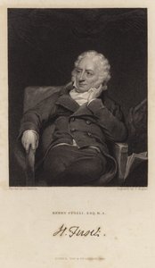 Portrait de Henry Fuseli - English School