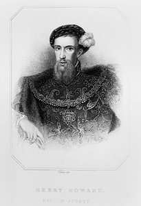 Portrait de Henry Howard (1517-47) Comte de Surrey, de 
