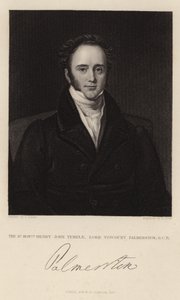 Portrait de Henry John Temple - English School