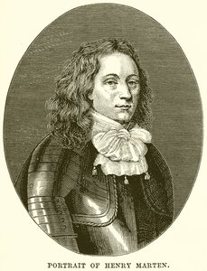 Portrait de Henry Marten - English School