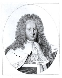 Portrait de Henry St. John (1678-1751) 1er vicomte Bolingbroke - English School
