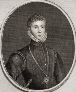 Portrait de Henry Stewart (1545-67) Lord Darnley - English School
