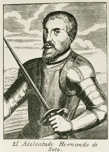 Portrait de Hernando de Soto (c.1496-1542) de 