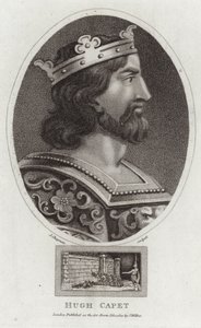 Portrait de Hugues Capet - English School