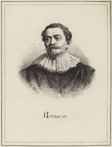 Portrait de Jacob Jordaens - English School