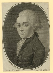 Portrait de Jean Pierre Blanchard - English School